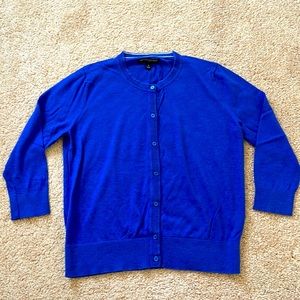 Banana Republic 3/4 sleeve Blue Sweater Size S